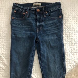 Madewell 9” high rise skinny jean